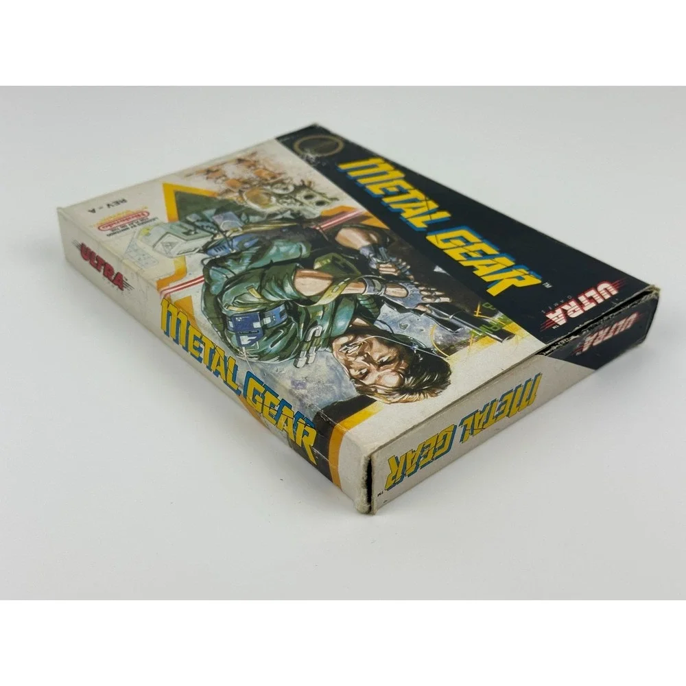 Metal Gear Nintendo NES Complete in Box CIB Tested Working - Picture 7 of 11